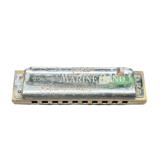Vintage Hohner Marine Band Harmonica Lot Of 2 Special 20 Marine Band 1896 F & A - Picture 5 of 11
